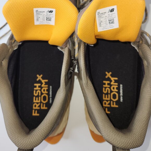 New Balance 14 Fresh Foam X Hierro Mid Gore-tex Wren/Bungee/Golden Hour Shoes - Picture 5 of 6